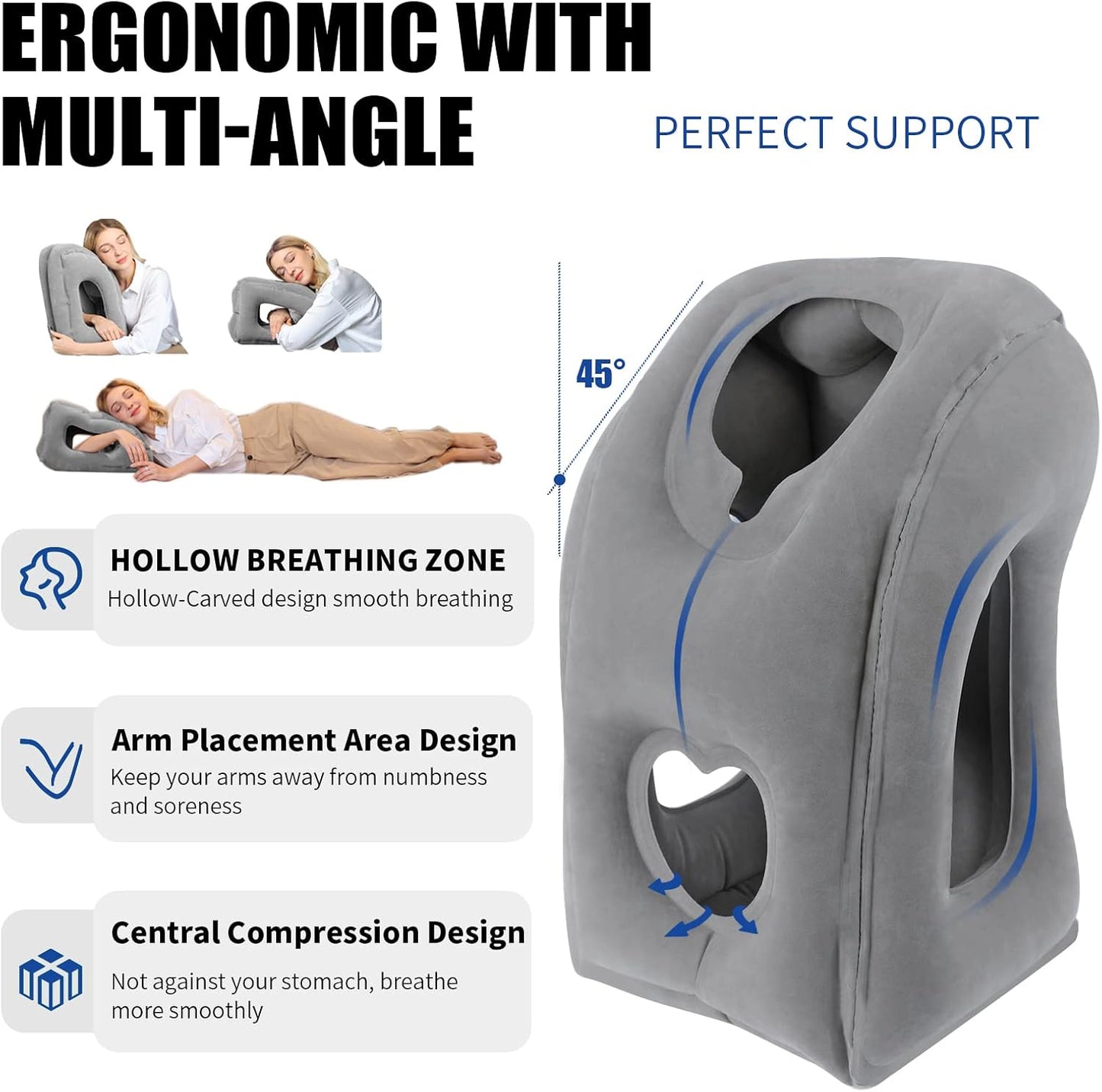 Inflatable Travel Pillow