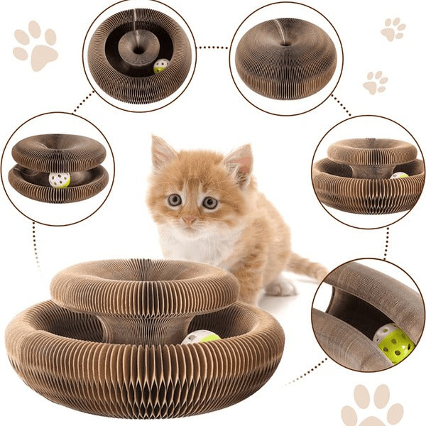Cat Infinite Rotating Ball Scratcher