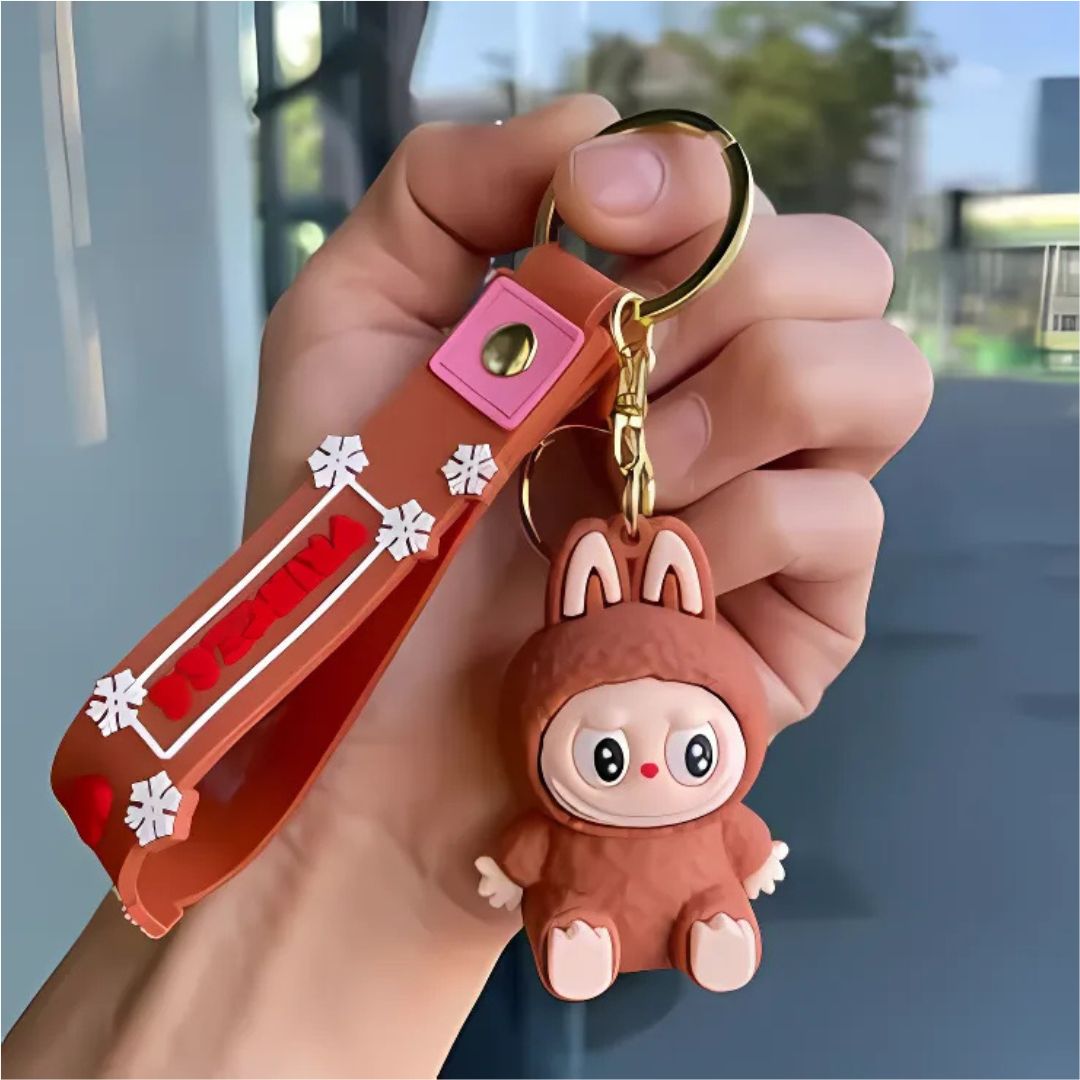 Labubu Princess Perch 3D Keychain