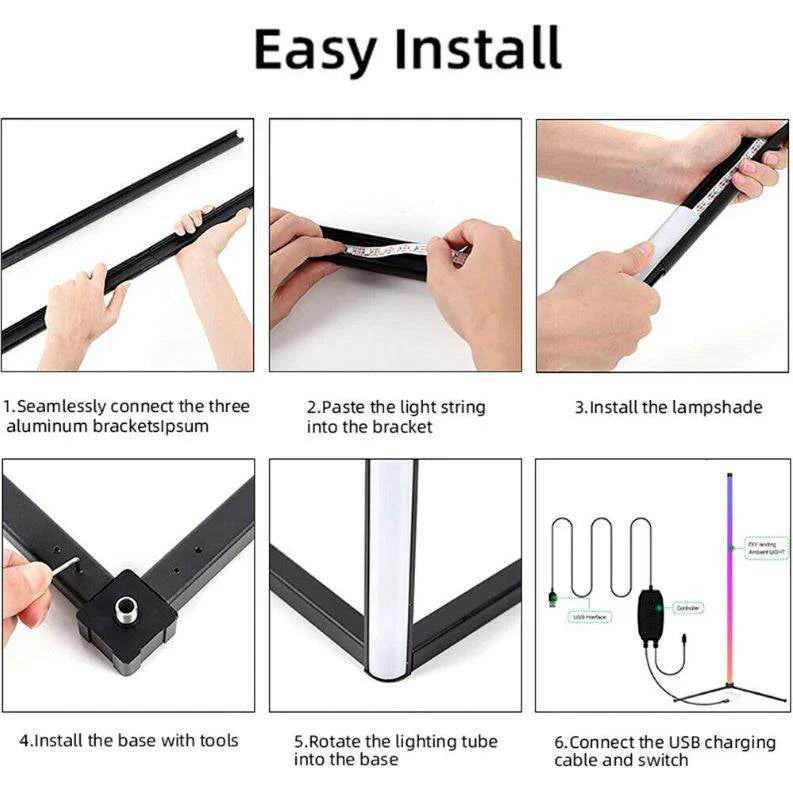 RGB Room Corner Light