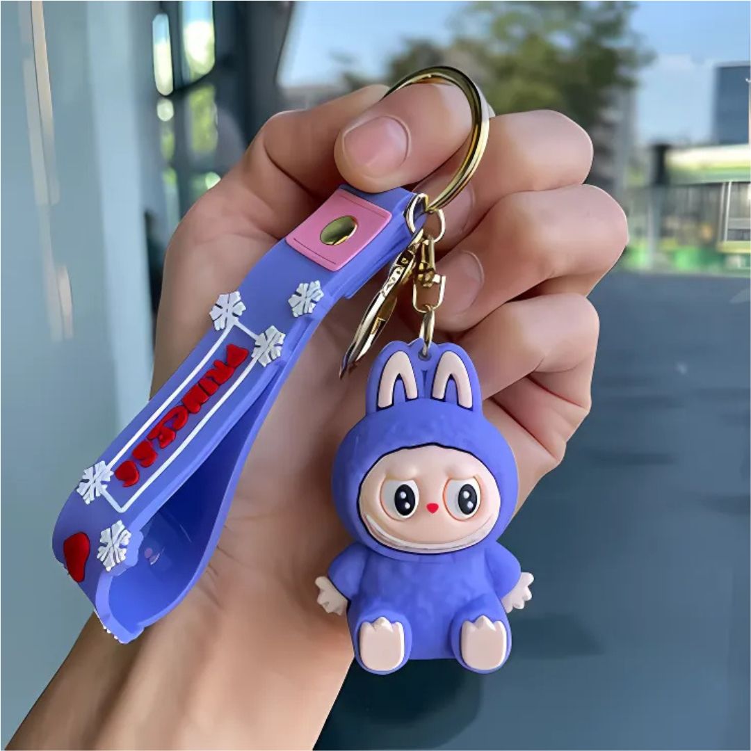 Labubu Princess Perch 3D Keychain