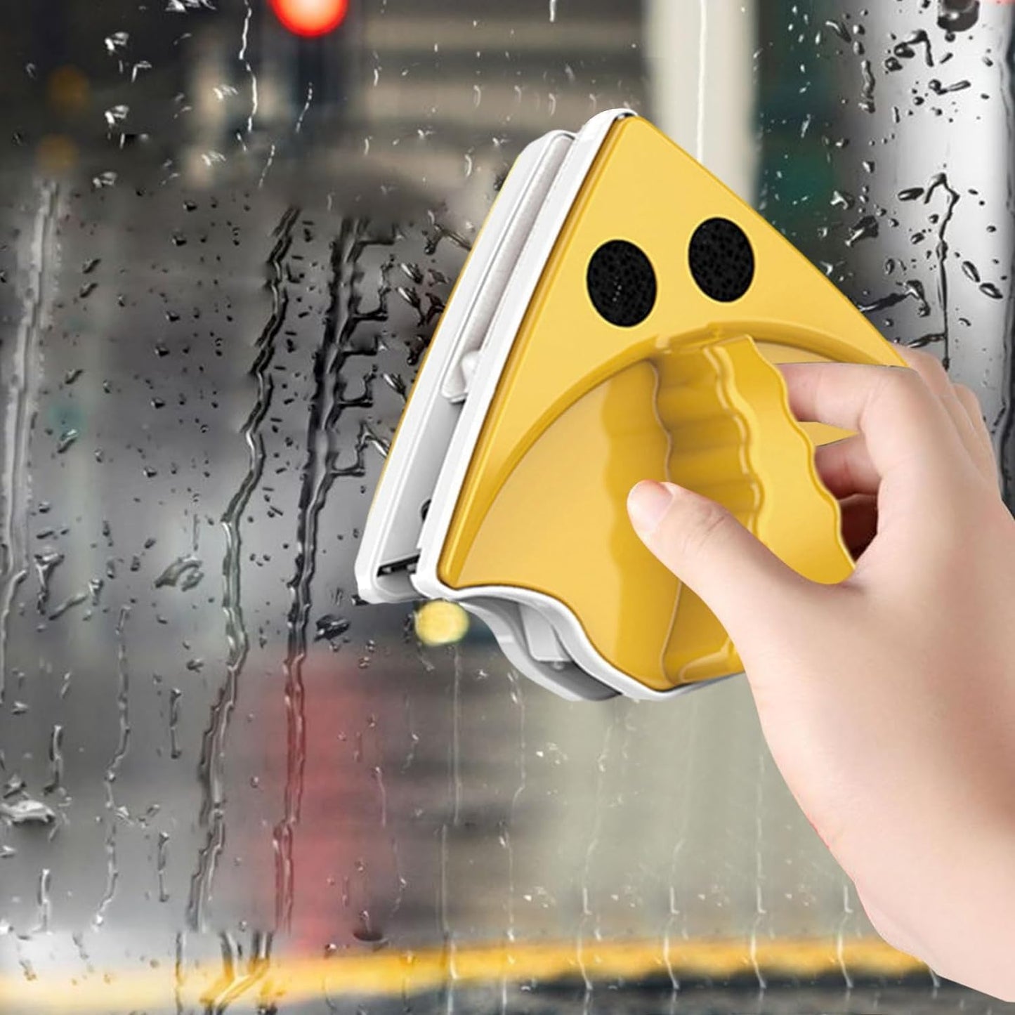 Double-Sided Magnetic Window Cleaner