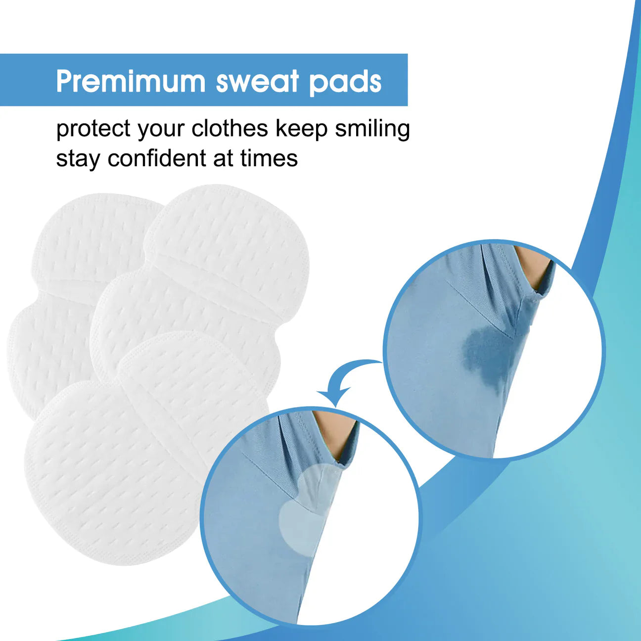 Underarm Sweat Pads - ALIVER® (Pack of 28)
