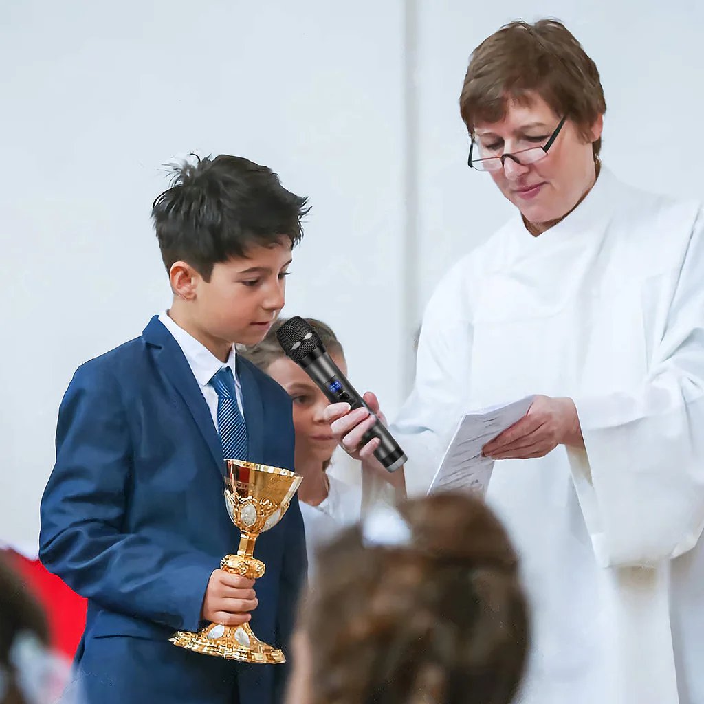 K025 Wireless Handheld Microphone System - FIFINE