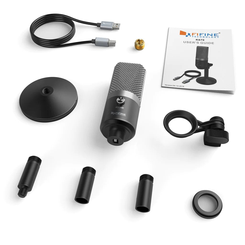 K670 USB Microphone - FIFINE