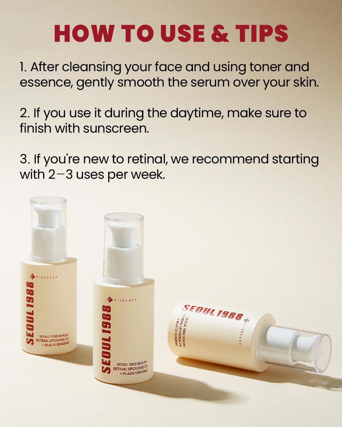 Turn Back Time with SEOUL 1988 Retinal Serum