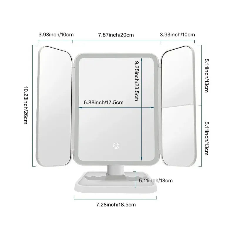 Smart LED Makeup Mirror