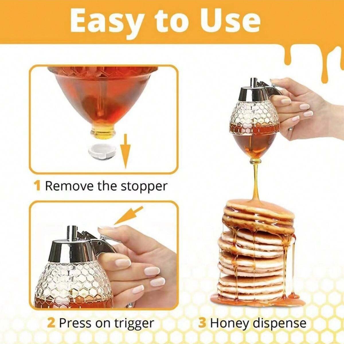 No-Drip Honey Dispenser
