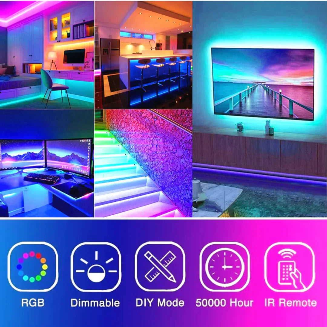 RGB Led Light Strip - 5 Meters