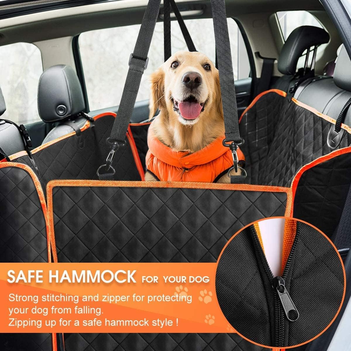 Scratchproof Dog Car Seat Cover