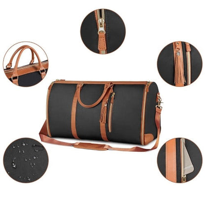 Foldable Leather Bag
