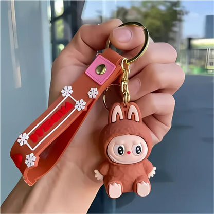Labubu Princess Perch 3D Keychain