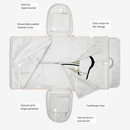 Foldable Leather Bag