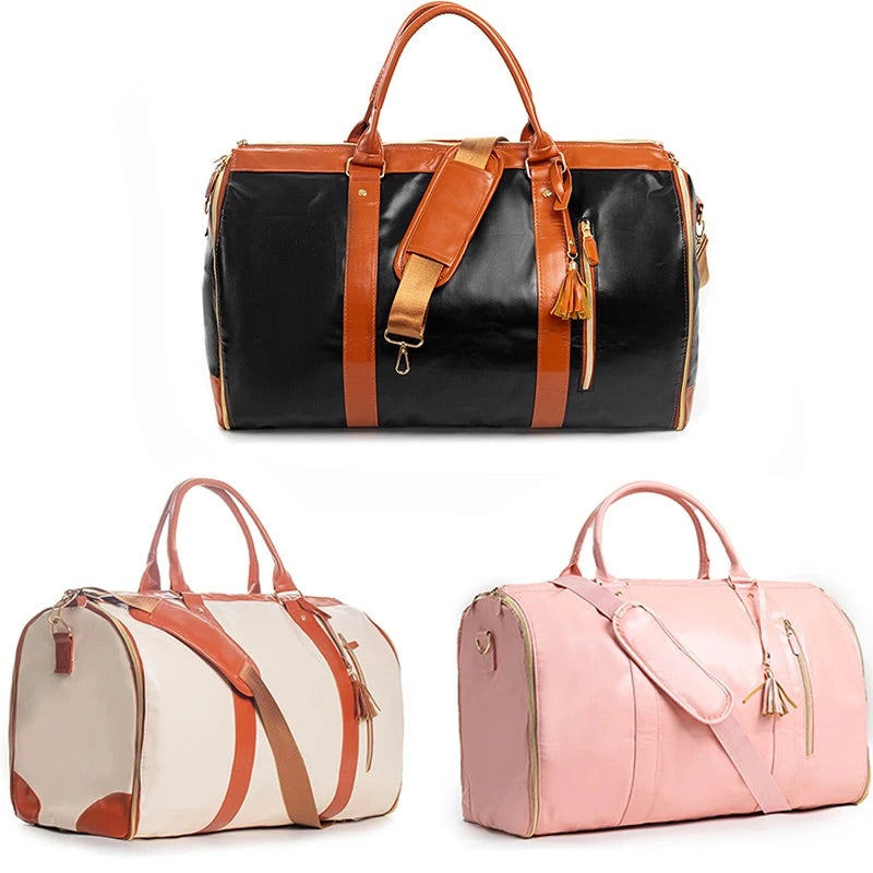 Foldable Leather Bag