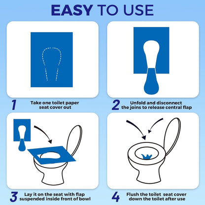 Toilet Seat Covers (10 Pcs)