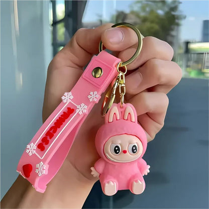 Labubu Princess Perch 3D Keychain