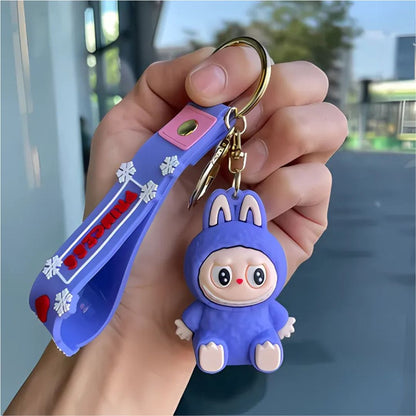 Labubu Princess Perch 3D Keychain