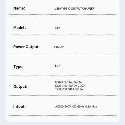 20W Fast Charger - PAVAREL