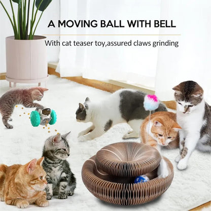 Cat Infinite Rotating Ball Scratcher