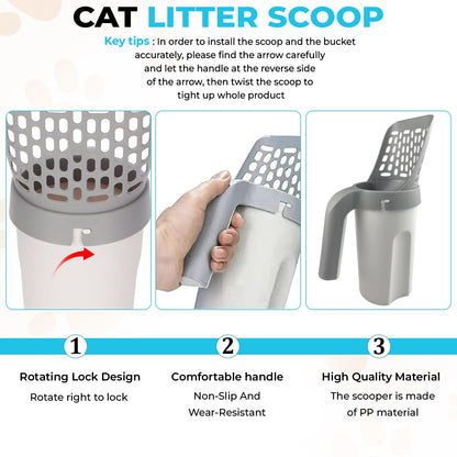 Cat Litter Scoop Kit