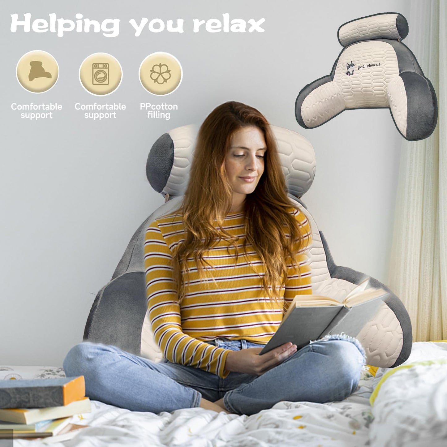 Bed Back Support Pillow