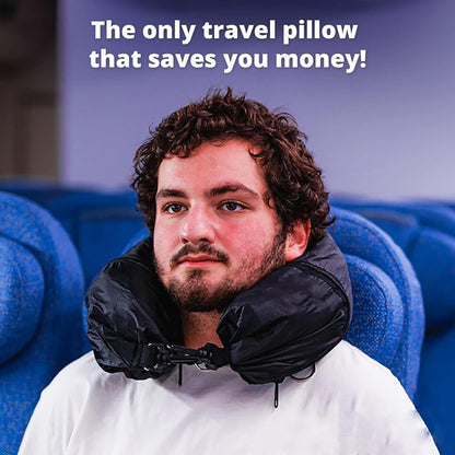 Neck Pillow Travel Items Holder