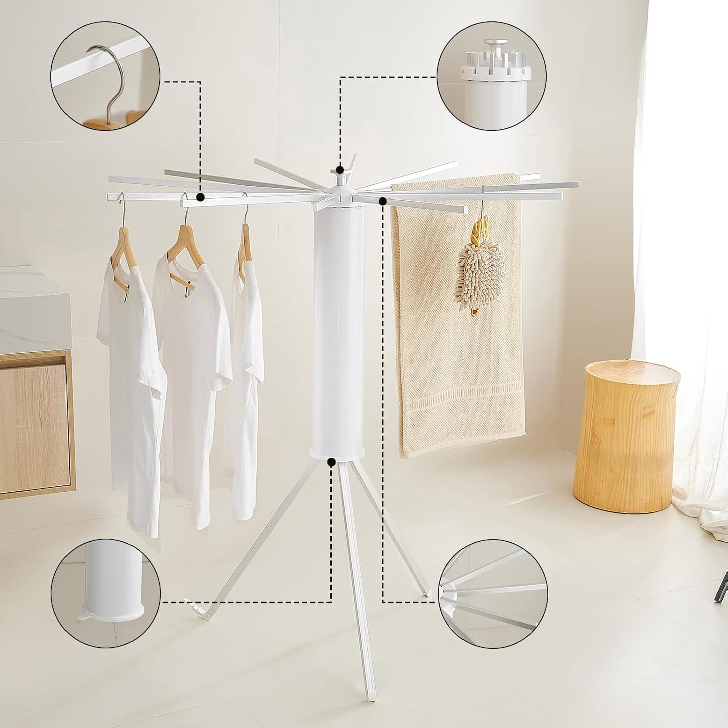 Clothes Drying Tripod
