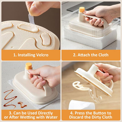 Reusable Wipe Cleaner (+50 Sheets)