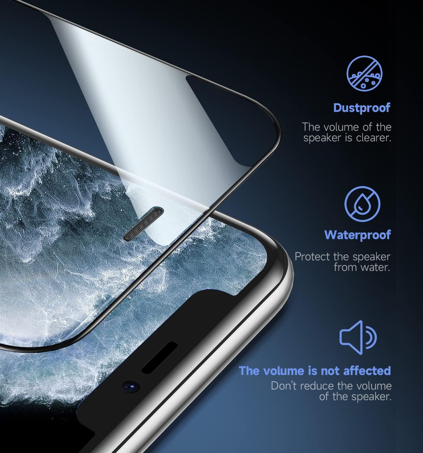 Unbreakable Privacy Screen Protector (Pack of 2)