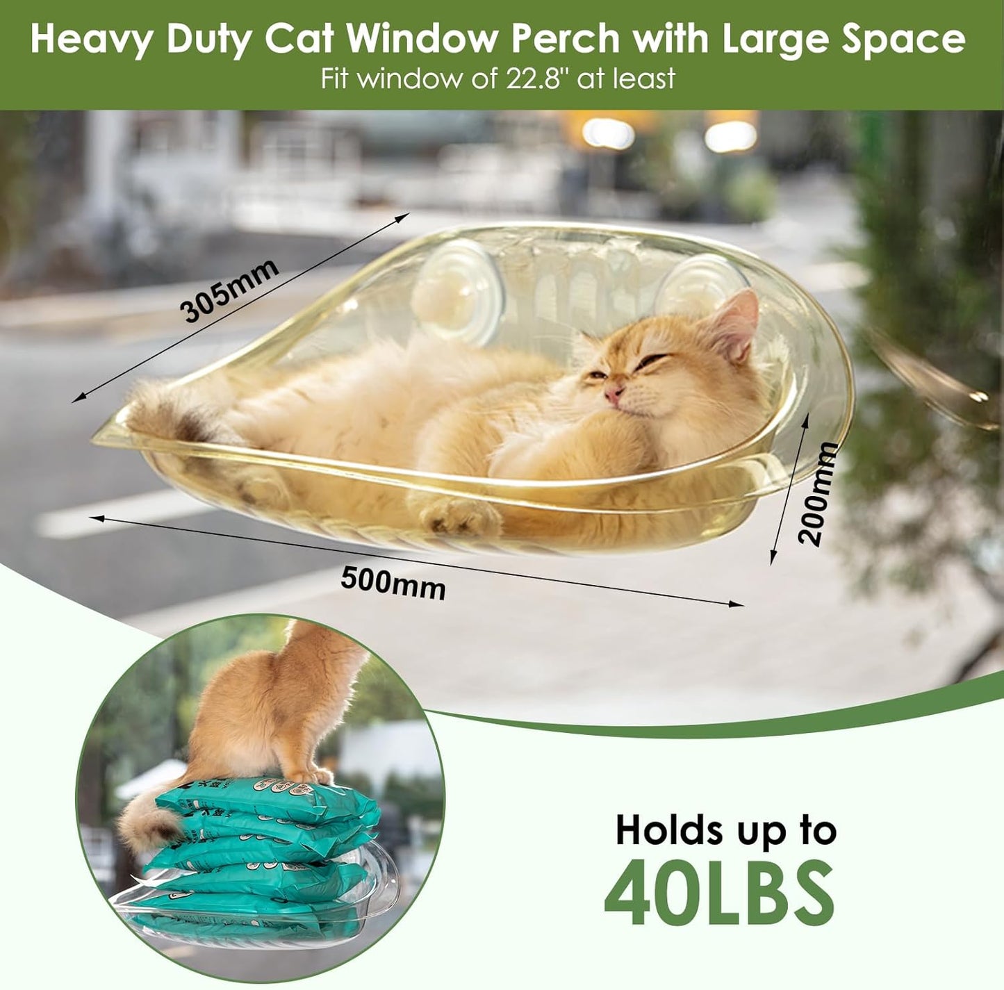 Cat Window Bed