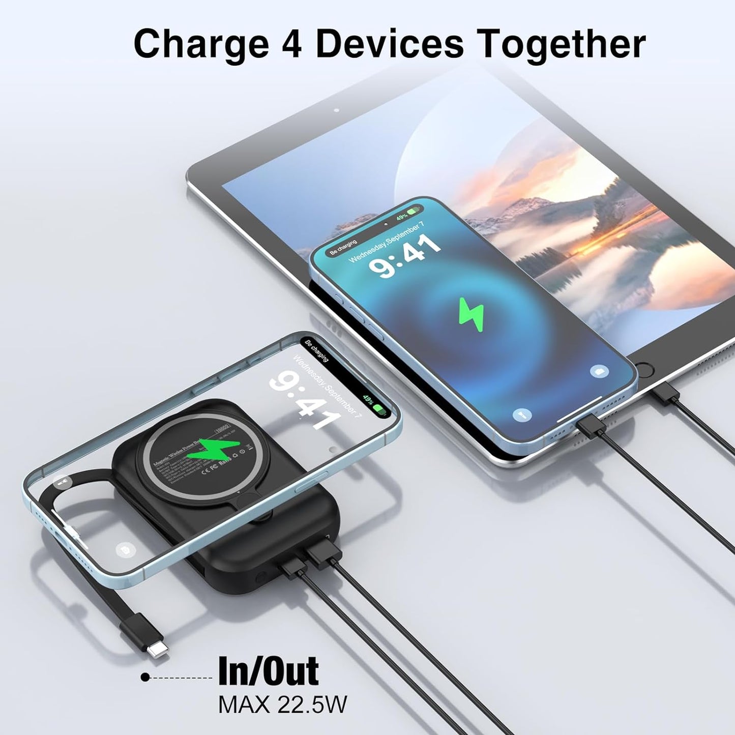 10000mAh Portable Power Bank