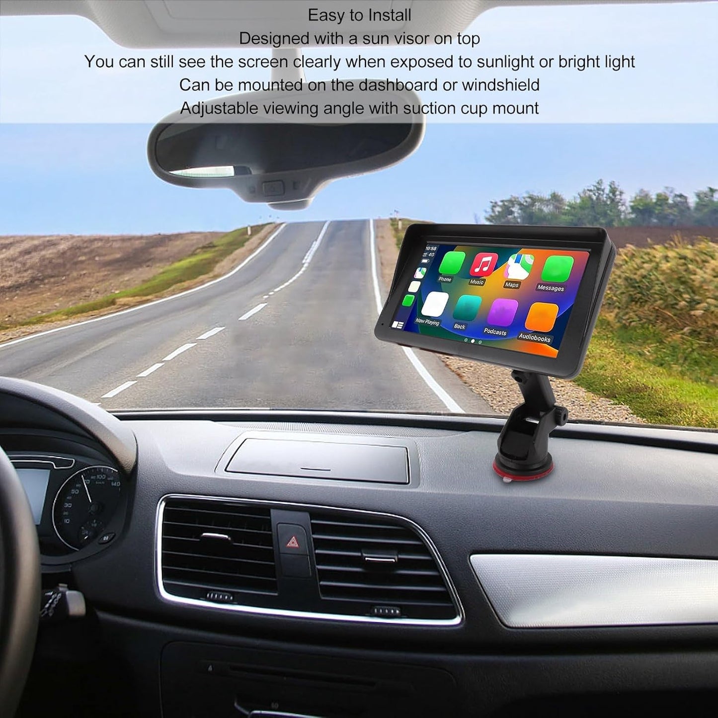 Smart Car Screen | Apple CarPlay & Android