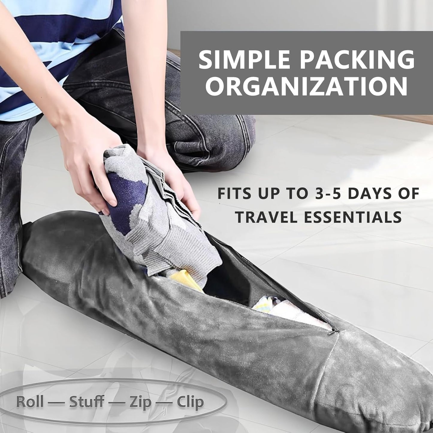 Neck Pillow Travel Items Holder