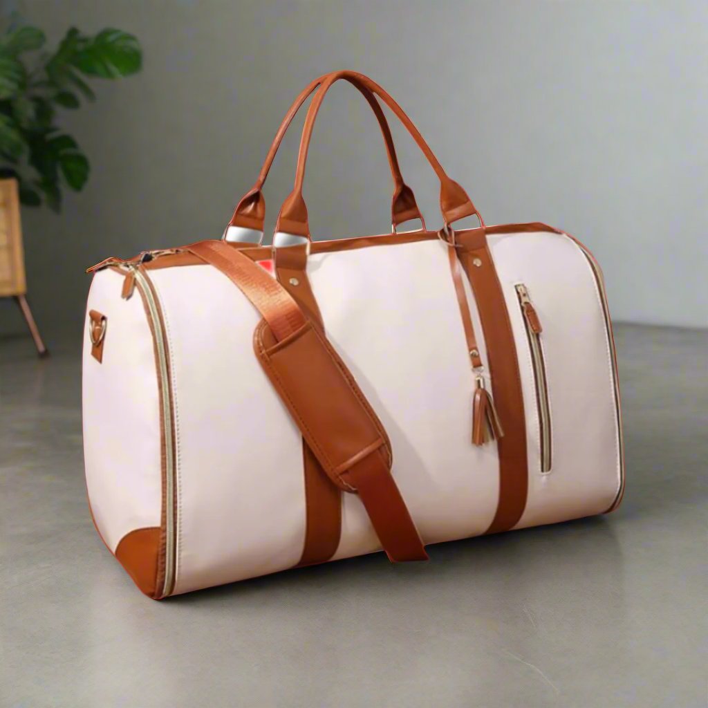 Foldable Leather Bag