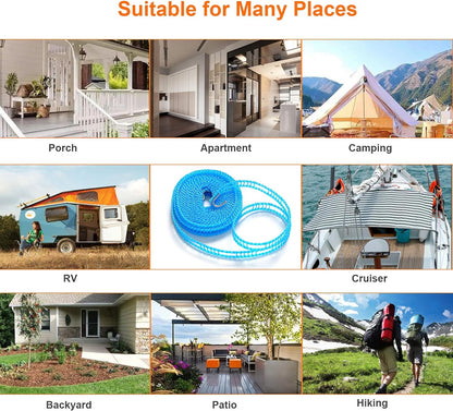 Long Elastic Clothesline (5 meters)