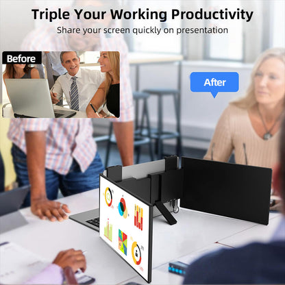 Triple Laptop Monitor