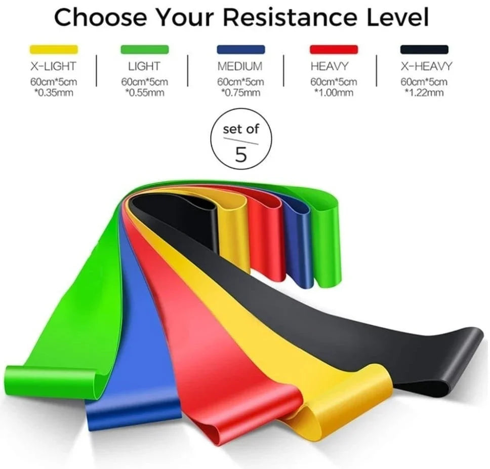 Resistance Bands - 5 Levels