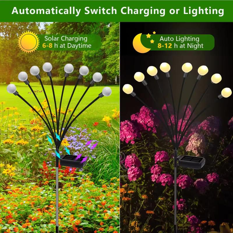 Solar Firefly Lights (2 Sets)