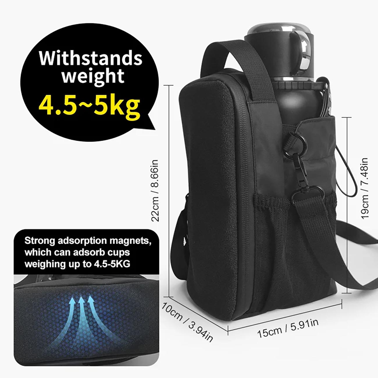 Magnetic Gym Bag