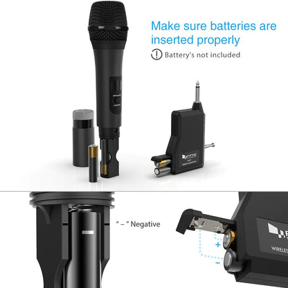 K025 Wireless Handheld Microphone System - FIFINE