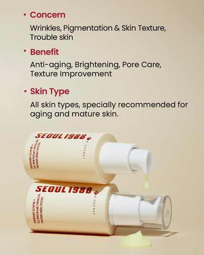 Turn Back Time with SEOUL 1988 Retinal Serum