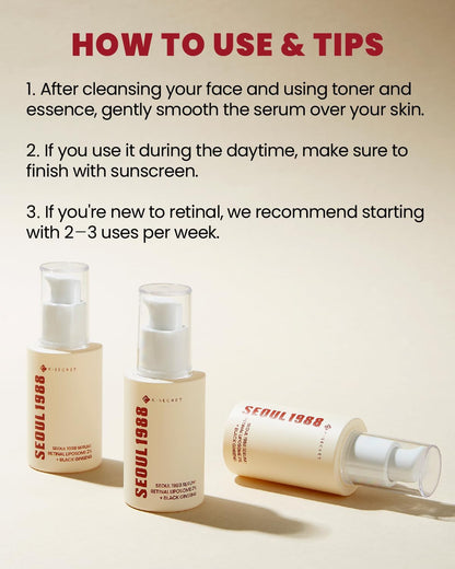 Turn Back Time with SEOUL 1988 Retinal Serum