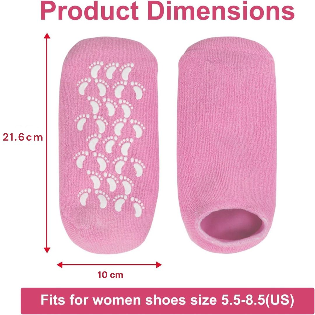 Silicone Moisturizing Socks