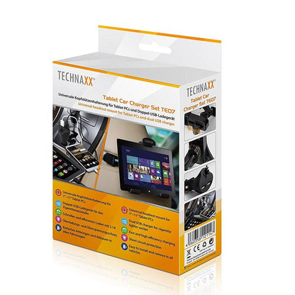 Tablet Car Stand + Car Charger TECHNAXX®